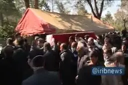 فیلم: تشییع پیکر مادر گرامی شهیدان فهمیده