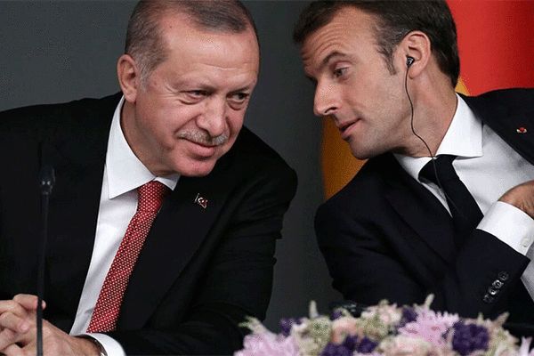 گفت‌وگوی اردوغان و مکرون درباره ادلب