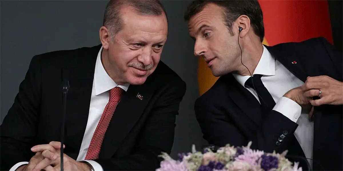 گفت‌وگوی اردوغان و مکرون درباره ادلب