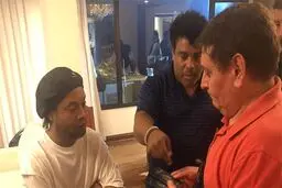 رونالدینیو دستگیر شد