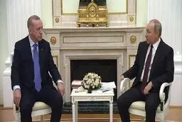 دیدار اردوغان و پویتن درباره آتش‌بس در ادلب سوریه