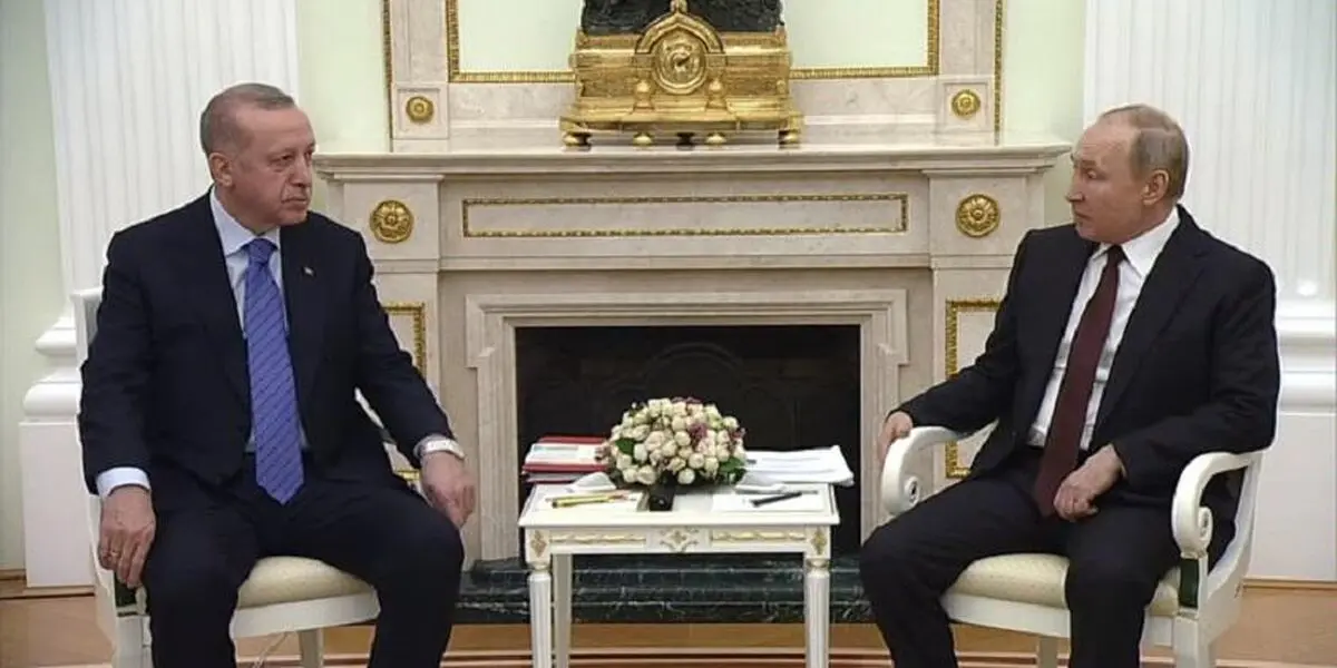 دیدار اردوغان و پویتن درباره آتش‌بس در ادلب سوریه