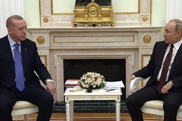 دیدار اردوغان و پویتن درباره آتش‌بس در ادلب سوریه