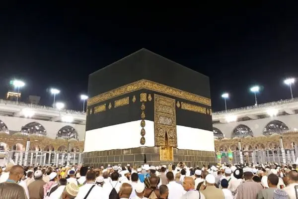 عکس: خانه خدا را تا به حال به این شکل دیده بودید؟
