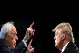 ترامپ: برای رویارویی با سندرز آماده ام