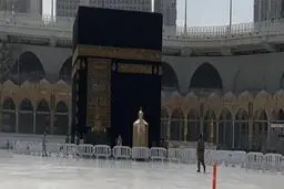دستور پادشاه سعودی برای بازگذاشتن طواف کعبه