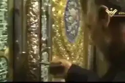 فیلم: تصاویر دیده نشده از حاج قاسم در حرم حضرت زینب(س)