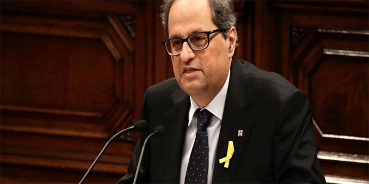 رئیس منطقه کاتالونیا کرونایی شد