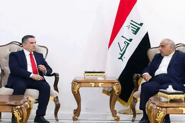 نخست وزیر مکلف عراق با عبدالمهدی و الحلبوسی دیدار کرد