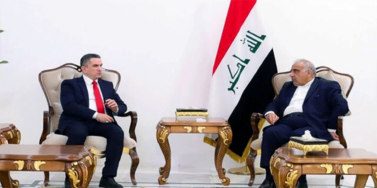 نخست وزیر مکلف عراق با عبدالمهدی و الحلبوسی دیدار کرد