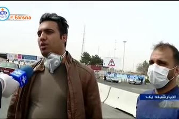 فیلم: ترافیک در عوارضی آزادراه تهران- قم