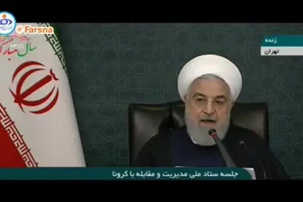 فیلم: روحانی: تعداد فوتی‌ها کاهش داشته است