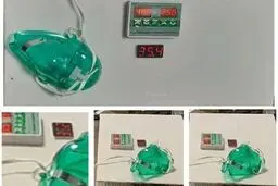 تولید ماسک گرم کننده ریه برای مقابله با کرونا در اردبیل