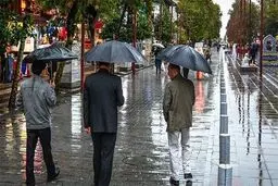 بارش باران در مناطق غرب کشور