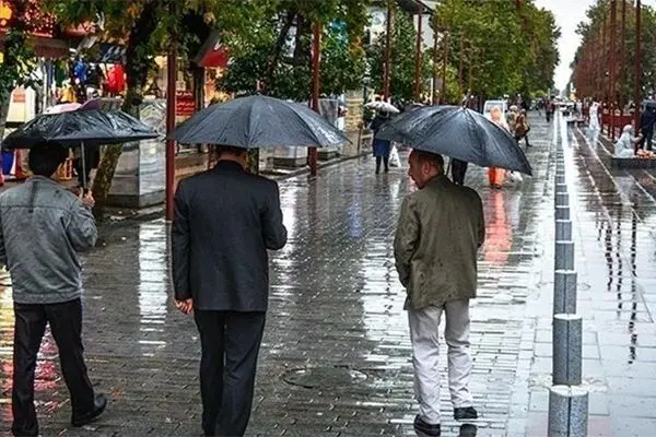 بارش باران در مناطق غرب کشور