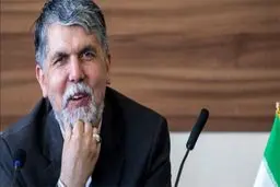 عکس: حمایت وزیر فرهنگ از ماسک خلاقانه هنرمند هرمزگانی