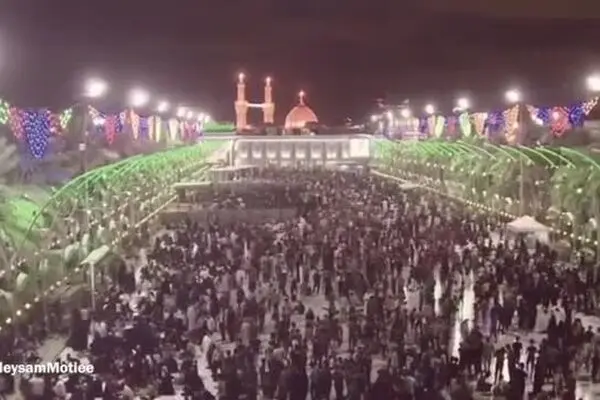 فیلم: نماهنگ ولادت سیدالشهدا (ع) با نوای میثم مطیعی