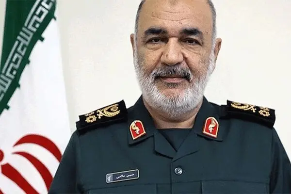 سردار سلامی برای رئیس مجلس آرزوی بهبودی کرد
