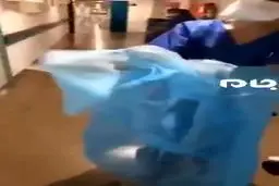 فیلم: اعتراض کرونایی پرستاران و پزشکان فرانسوی