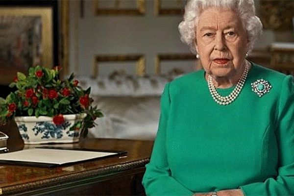 ملکه انگلیس: کرونا با همه چالش‌ها فرق دارد