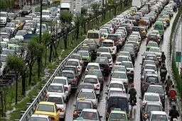 ترافیک صبحگاهی در ۵ بزرگراه و یک خیابان پایتخت