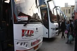 اتوبوس‌های بین‌شهری در شهرها مورد استفاده قرار می‌گیرند