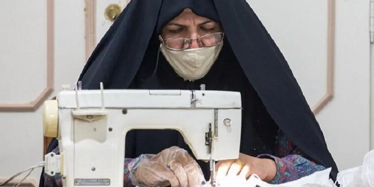 عکس: بانویی که رهبر انقلاب از اقدامات ضدکرونایی او یاد کردند