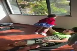 فیلم: رونالدو و فرزندان در قرنطینه