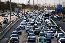 ترافیک نسبتا سنگین در پایتخت