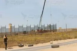 احداث دیوار الکترونیکی مصر در مرز با غزه