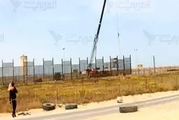 احداث دیوار الکترونیکی مصر در مرز با غزه