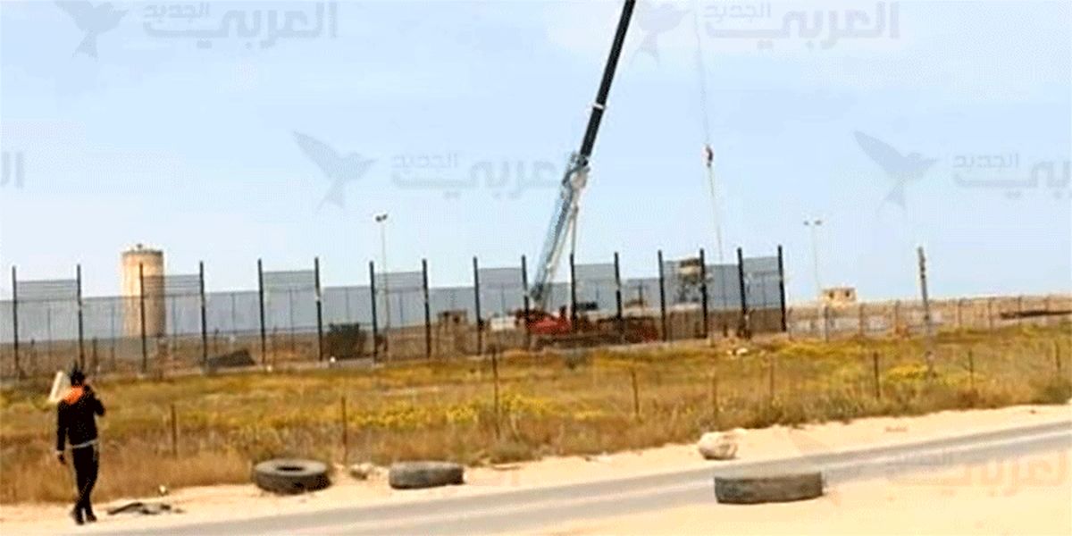احداث دیوار الکترونیکی مصر در مرز با غزه