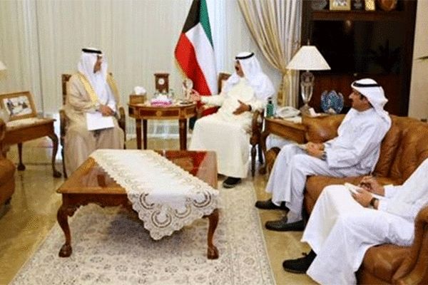 پیام مکتوب شاه سعودی به امیر کویت