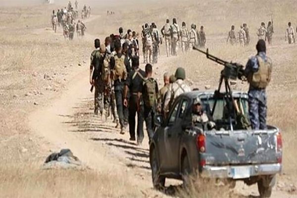 عملیات حشد شعبی در پیگرد بقایای داعش در الانبار