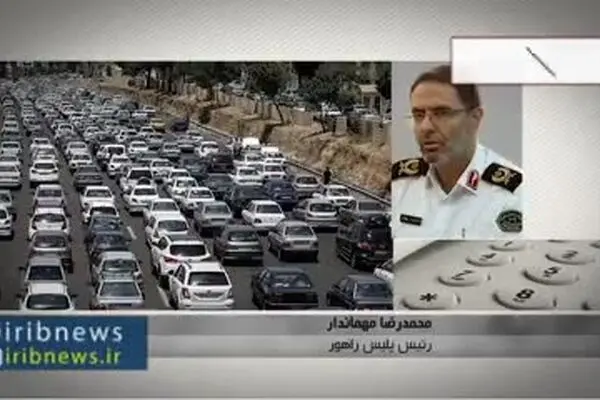 فیلم: تهران در اولین روز طرح فاصله‌گذاری هوشمند