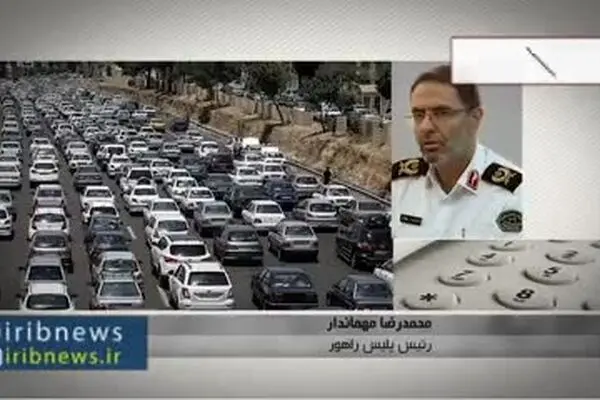 فیلم: تهران در اولین روز طرح فاصله‌گذاری هوشمند
