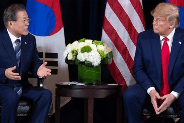 مشاوره کرونایی رئیس جمهور کره جنوبی به ترامپ