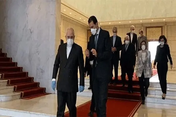 ظریف با بشار اسد دیدار کرد