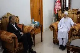 دیدار نماینده ویژه ظریف با مقامات افغانستان