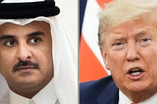 گفت‌وگوی ترامپ و امیر قطر درباره افغانستان