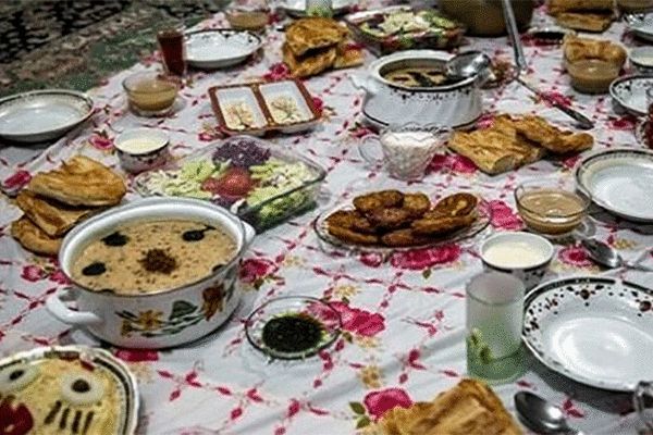 چگونگی وعده شام در ماه رمضان