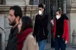 کرونا در اسپانیا کمی ضعیف شد