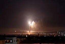 ایستادگی پدافند هوایی ارتش سوریه مقابل حملات رژیم صهیونیستی