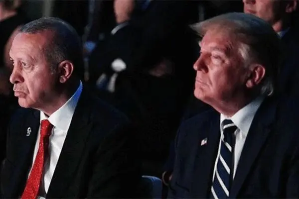اردوغان از ترامپ کمک خواست
