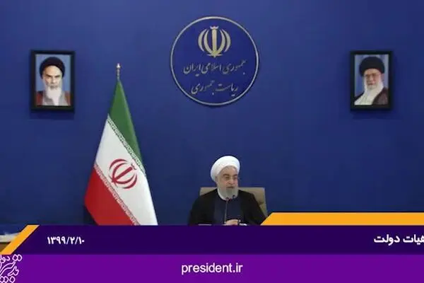 فیلم: قدردانی روحانی از رهبر انقلاب