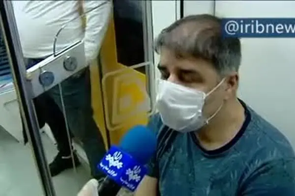 فیلم: واکنش مردم به طرح استفاده الزامی از ماسک