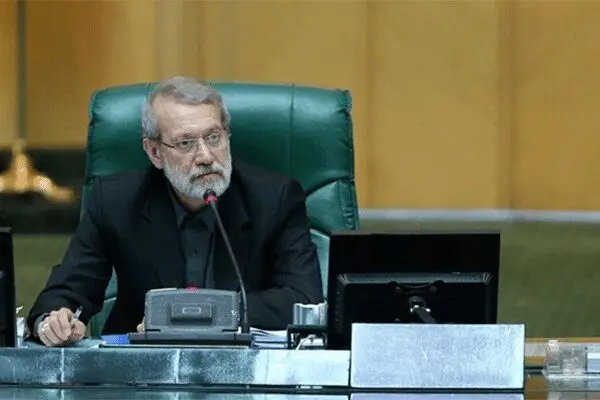 حضور لاریجانی در مجلس پس از شکست کرونا