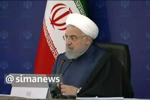 فیلم: تشکر روحانی از همراهی مردم در مبارزه با کرونا
