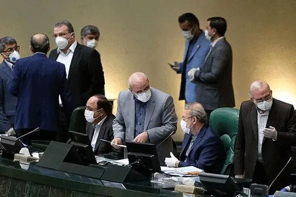 تصاویر: حال و هوای امروز لاریجانی در مجلس