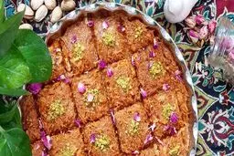 ۳ نکته درباره تهیه باقلوا شعریه